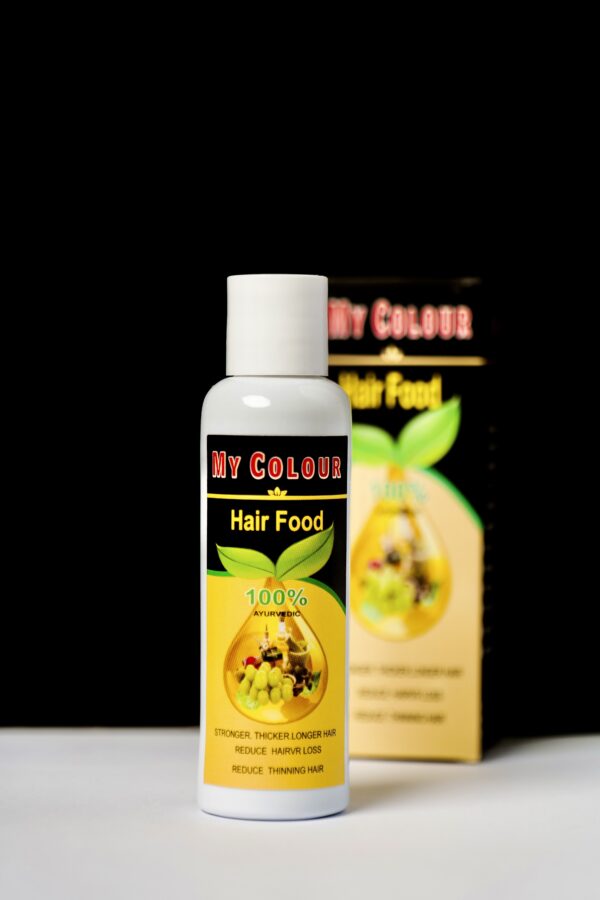 my colour hair food oil